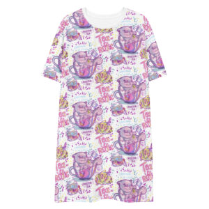 Tea-riffic T-shirt dress