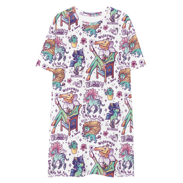 Bloom Wild T-shirt Dress