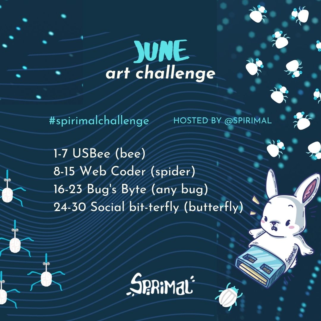 Spirimal June art Challenge 2023 - Spirimal