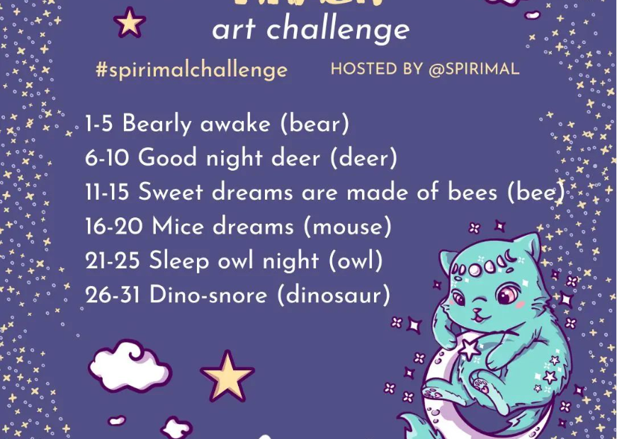 Spirimal March art Challenge 2024