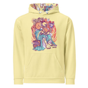 Leo graphic hooded sweatshirt