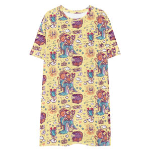 Leo T-shirt dress