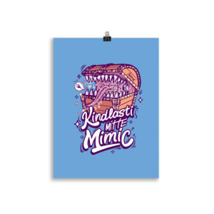 Treasure chest poster