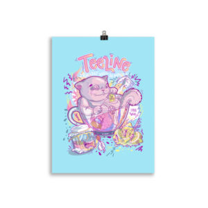 Tea drinker poster