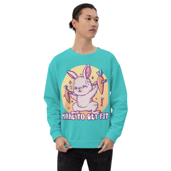 Fitness bunny sweatshirt - Image 3