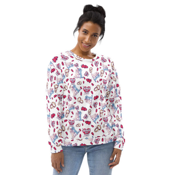 Sealed with love sweatshirt - Image 2