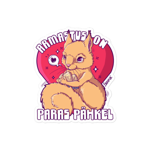 Paras pähkel sticker