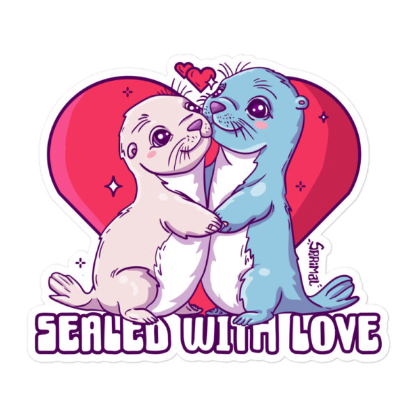 Sealed with love stickers