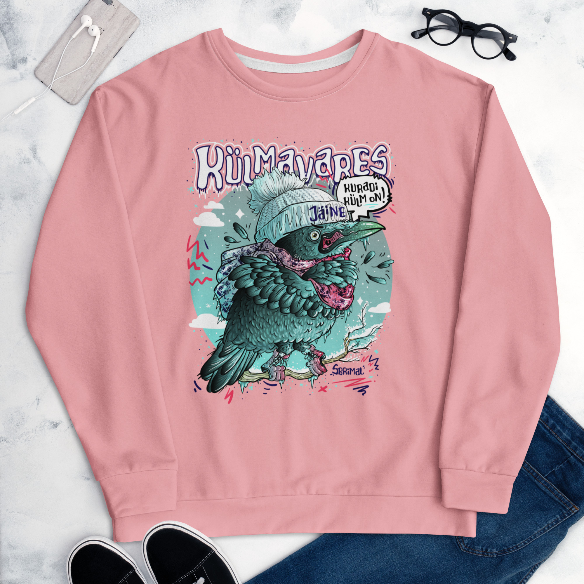 Külmavares graphic sweatshirt - Image 7