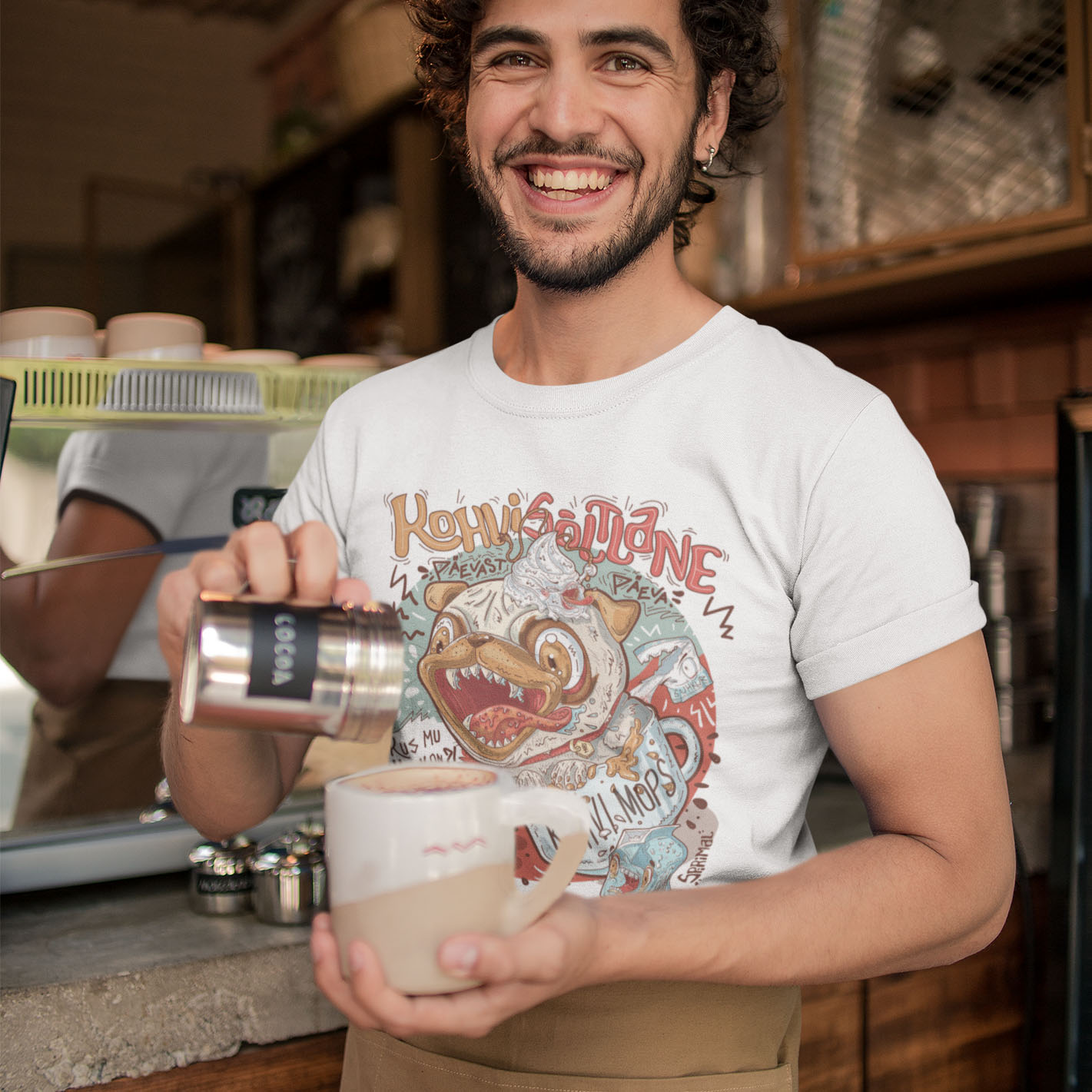 Coffee addict T-shirt - Image 2