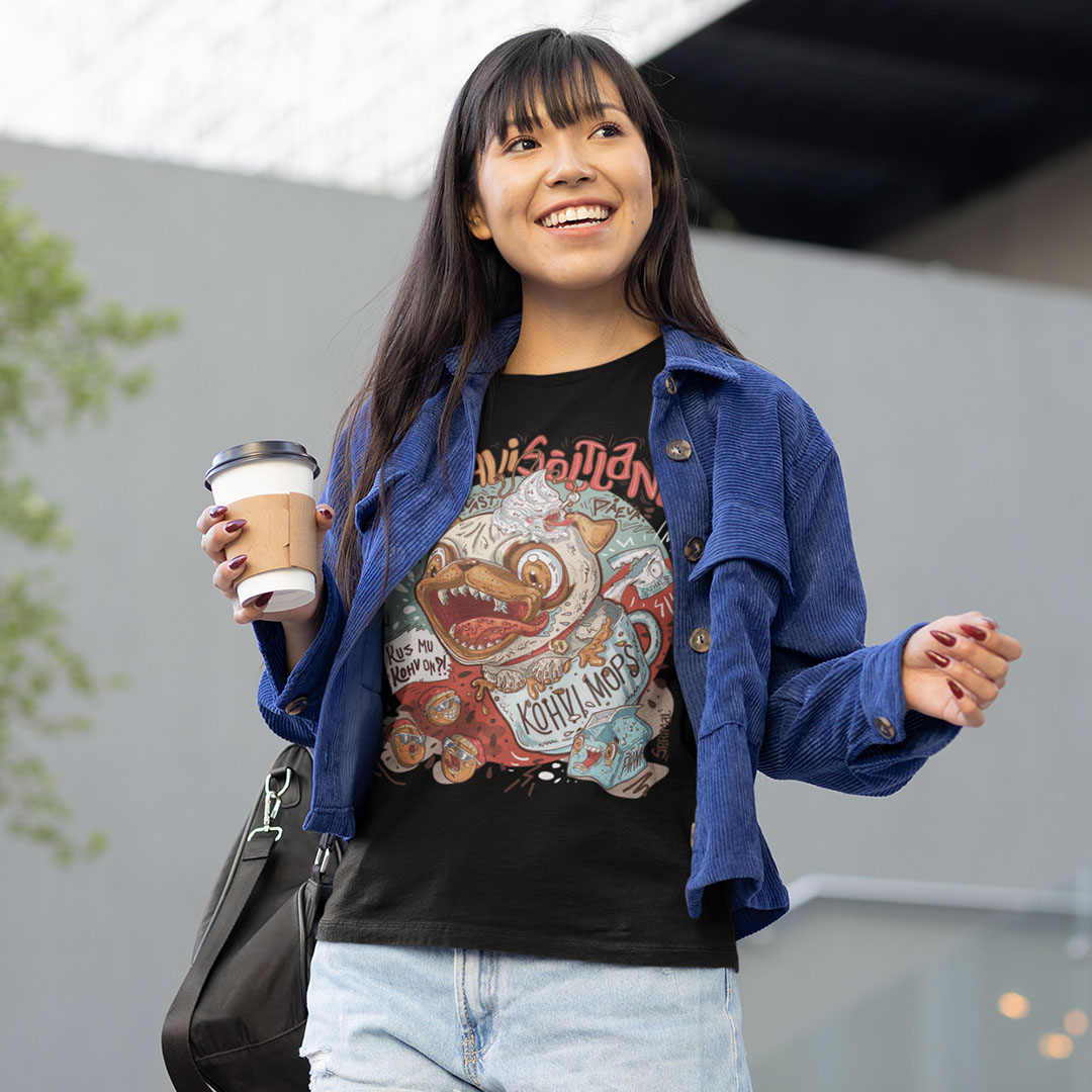 Coffee addict T-shirt - Image 3