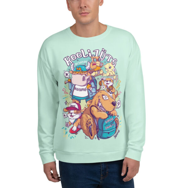 Schooled graphic sweatshirt - Image 3