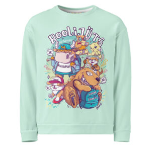Schooled graphic sweatshirt