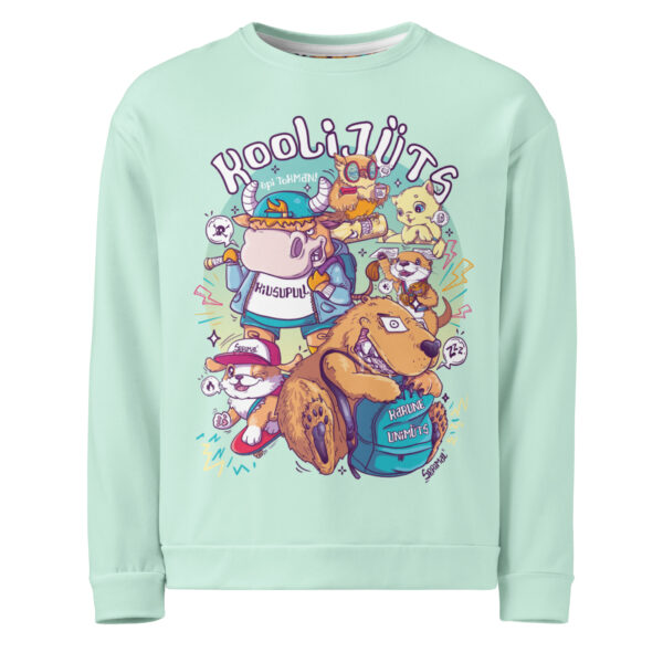Schooled graphic sweatshirt