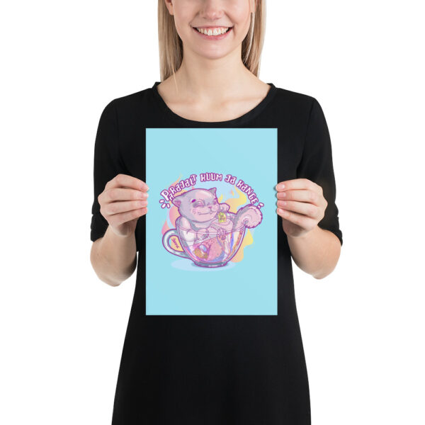 Tea cat poster - Image 2
