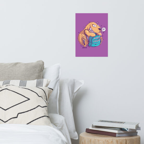 Sleepy student poster - Image 6