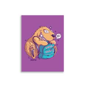 Sleepy student poster