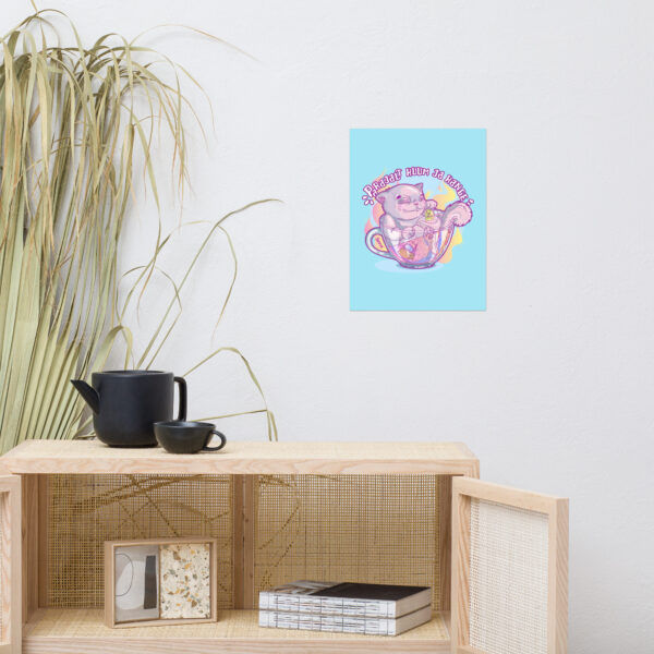 Tea cat poster - Image 4