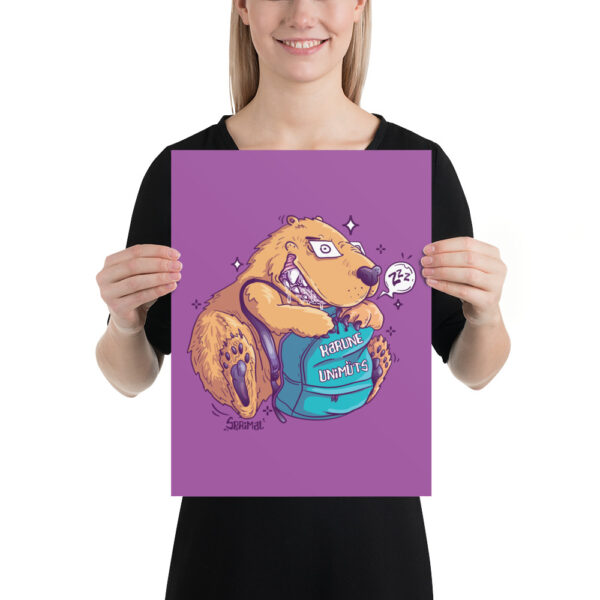 Sleepy student poster - Image 4