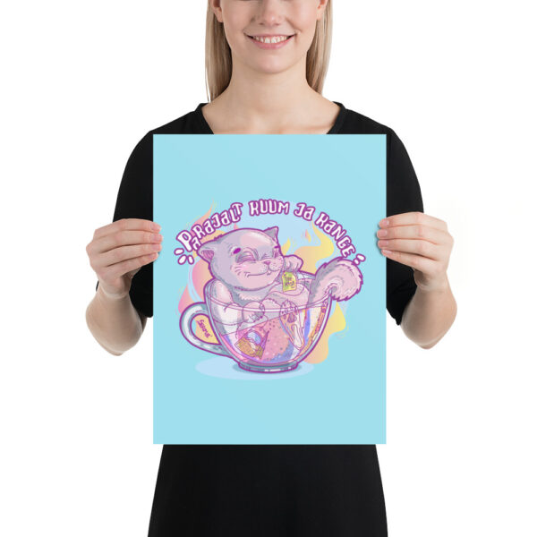 Tea cat poster - Image 3