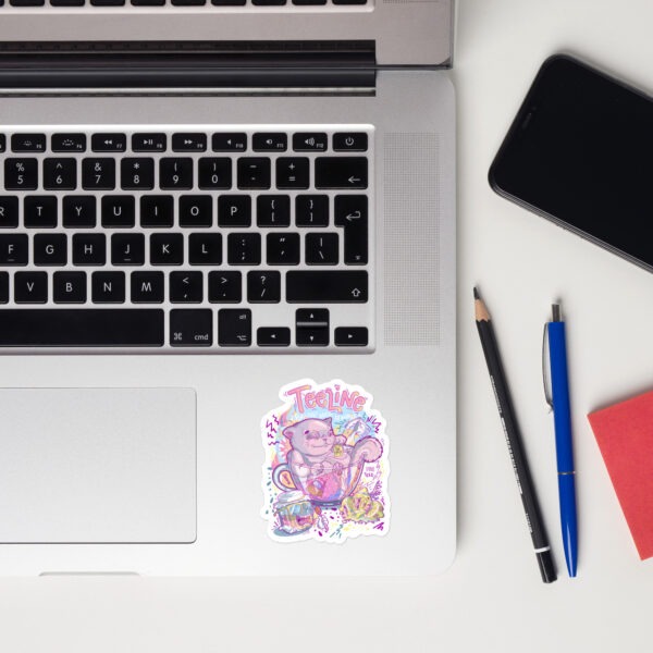 Tea drinker sticker - Image 2