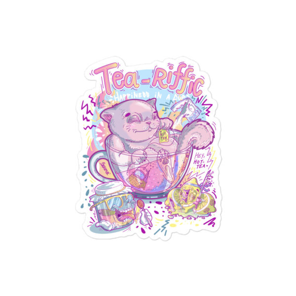 Tea drinker sticker - Image 5