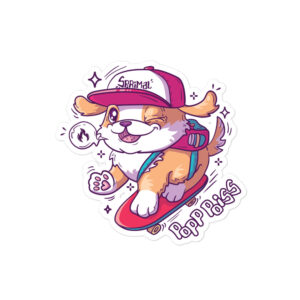 Popular Pup Sticker