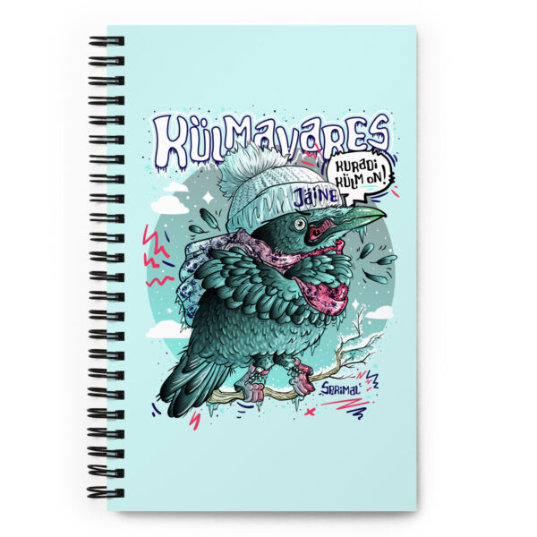 Külmavares notebook märkmik Eesti disain