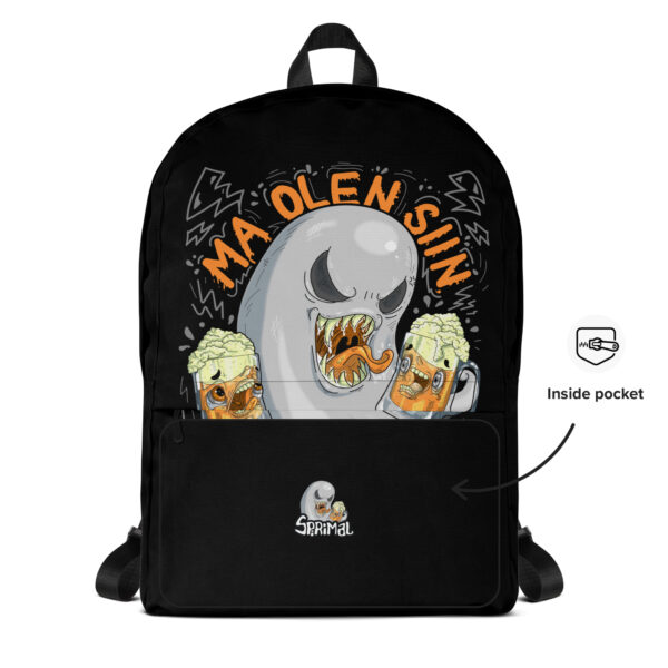 Beer Ghost Backpack - Image 3