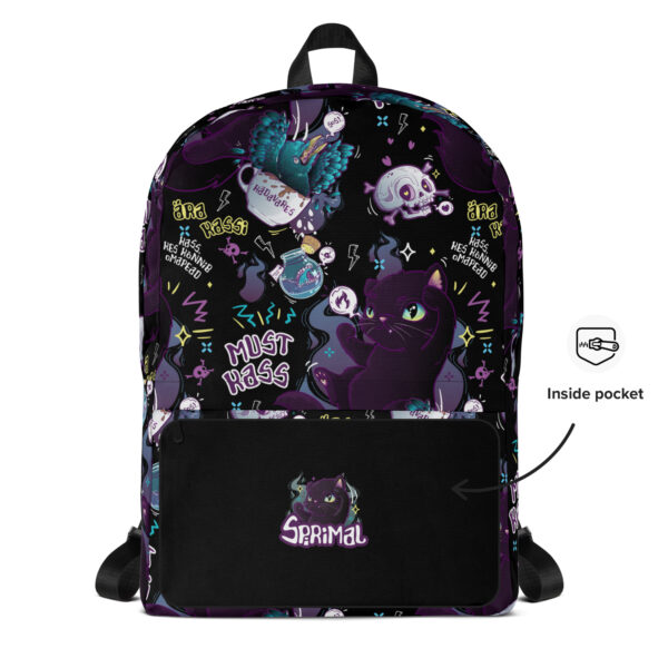 Black Cat Classic Backpack - Image 3