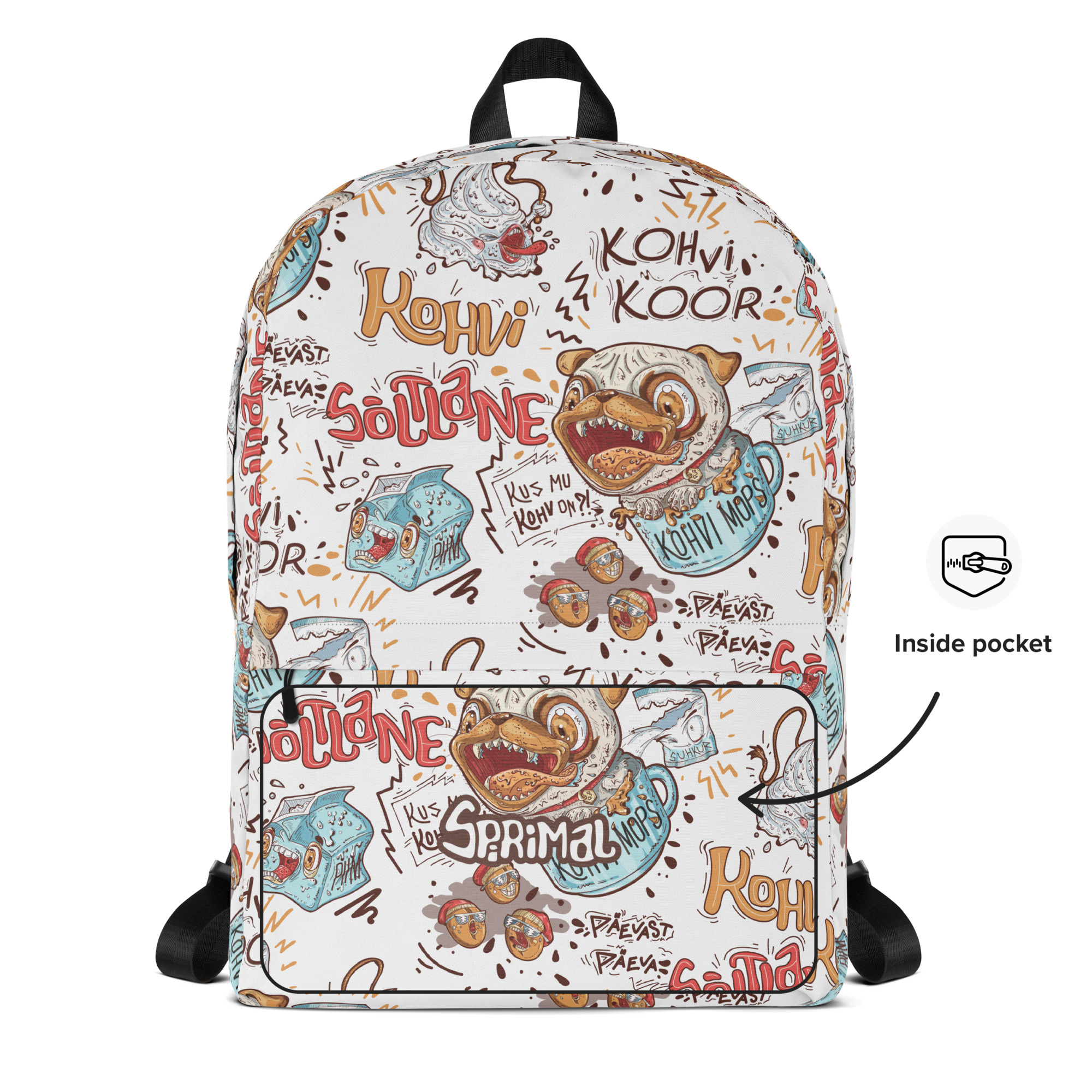 Coffee addict backpack - Image 4