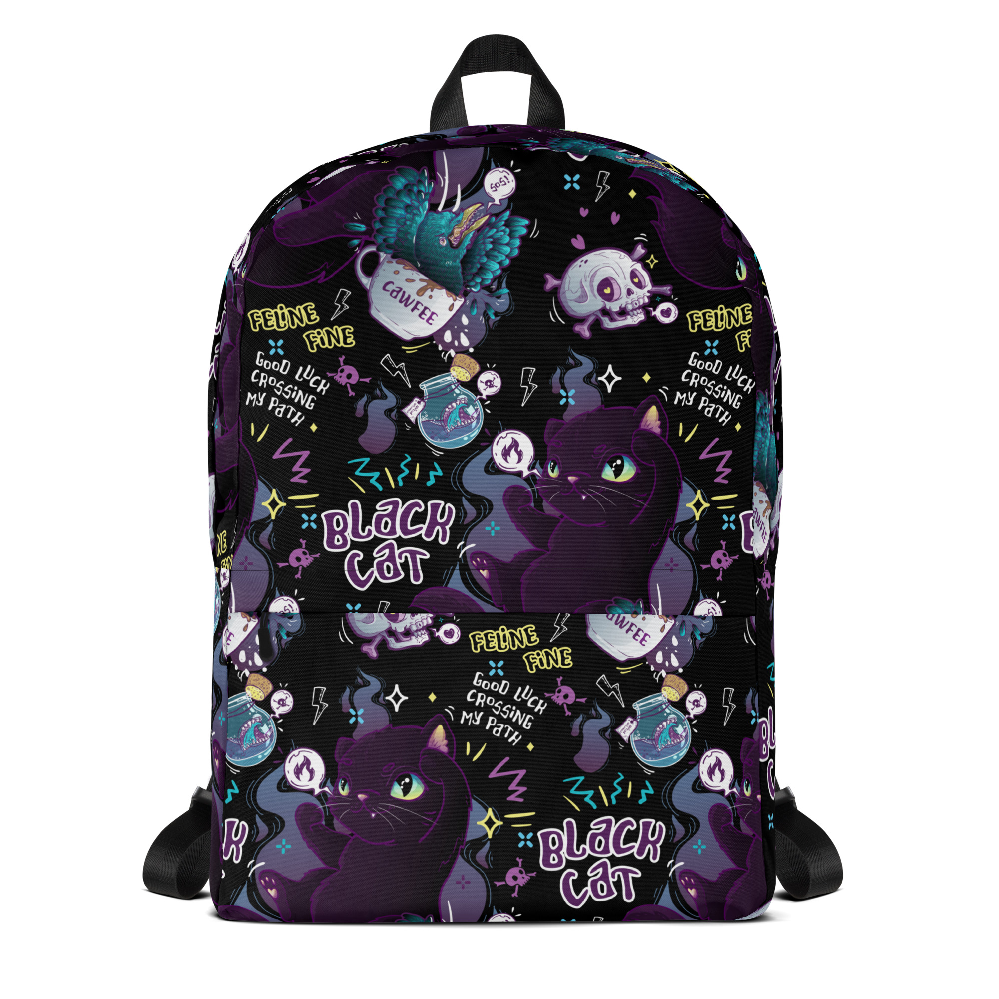 Black Cat Classic Backpack - Image 10
