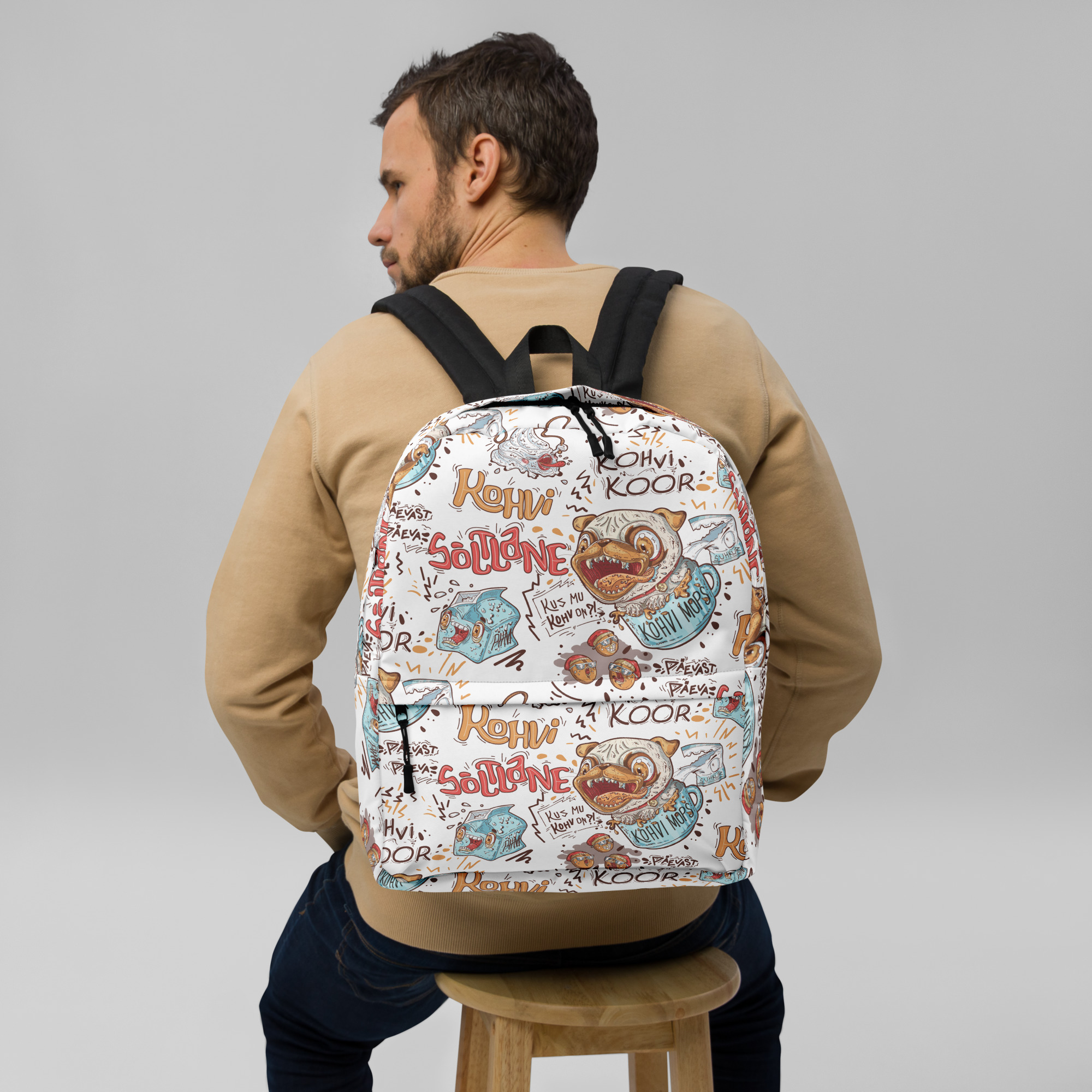 Coffee addict backpack - Image 5