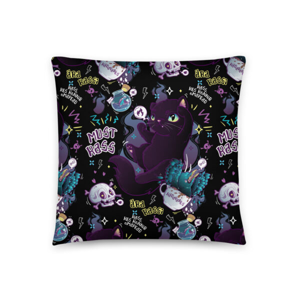 Black Cat Pillow - Image 2