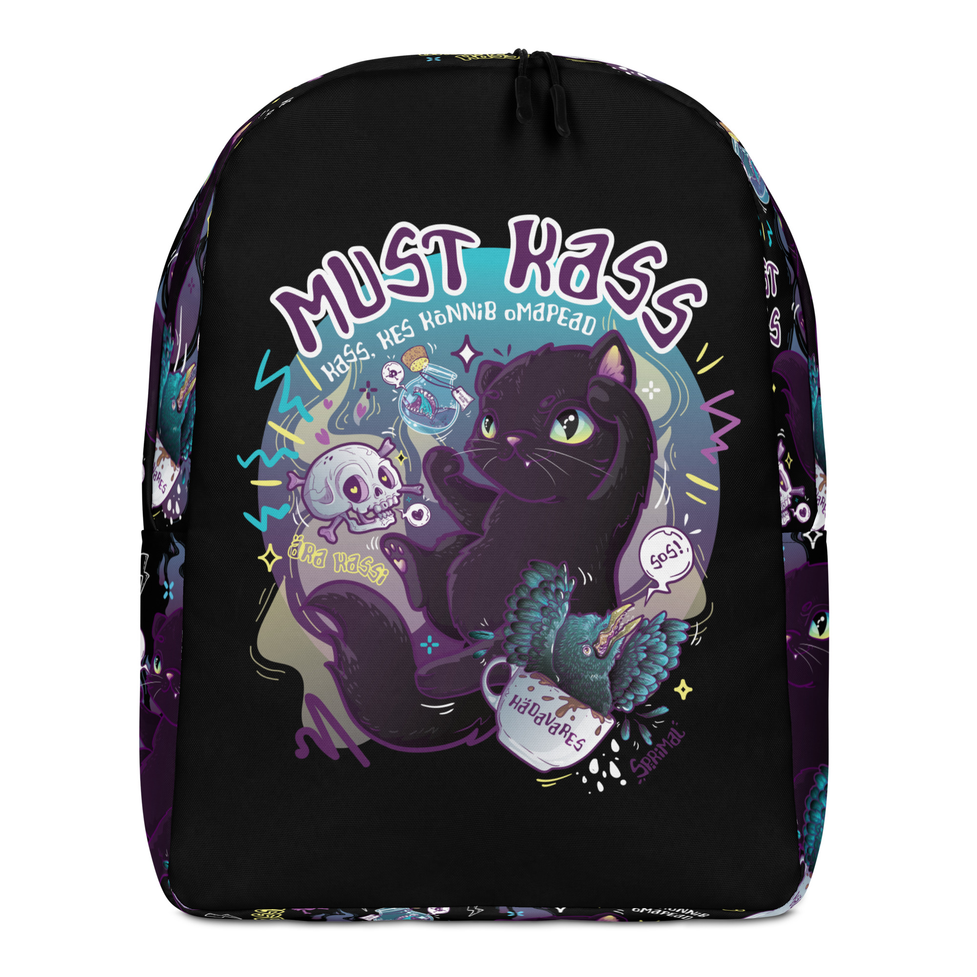 Black Cat Backpack - Image 2