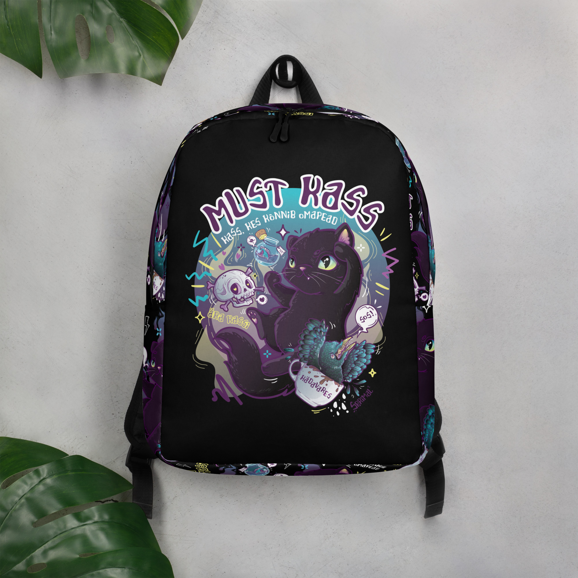 Black Cat Backpack - Image 6