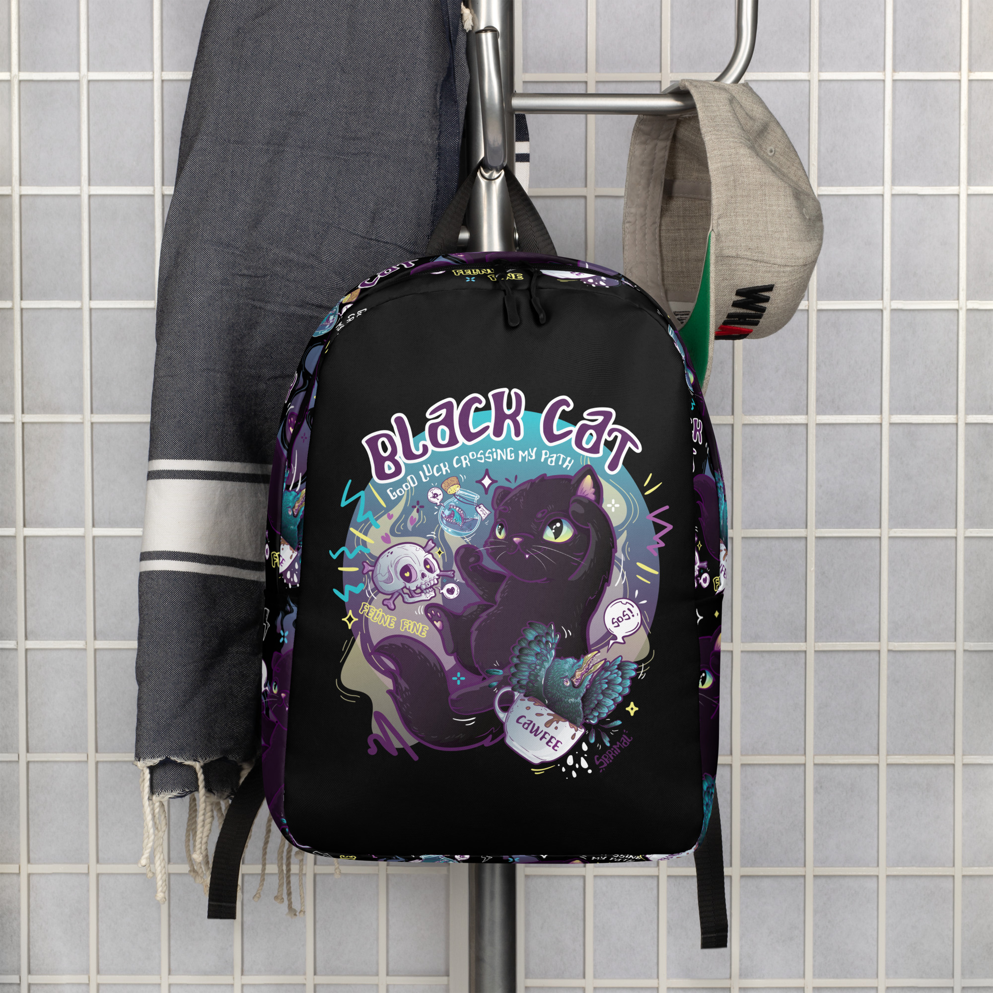 Black Cat Backpack - Image 13
