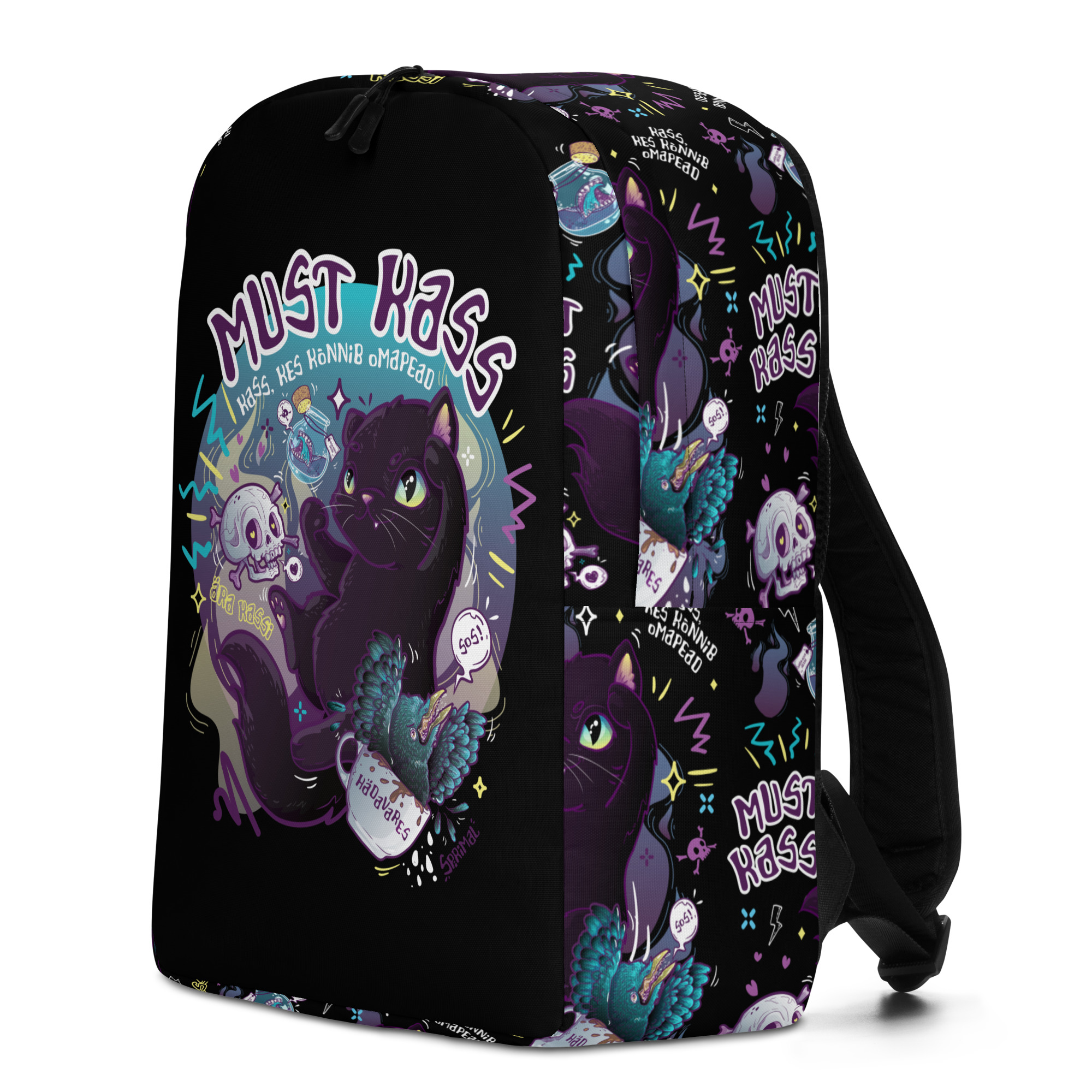 Black Cat Backpack - Image 3