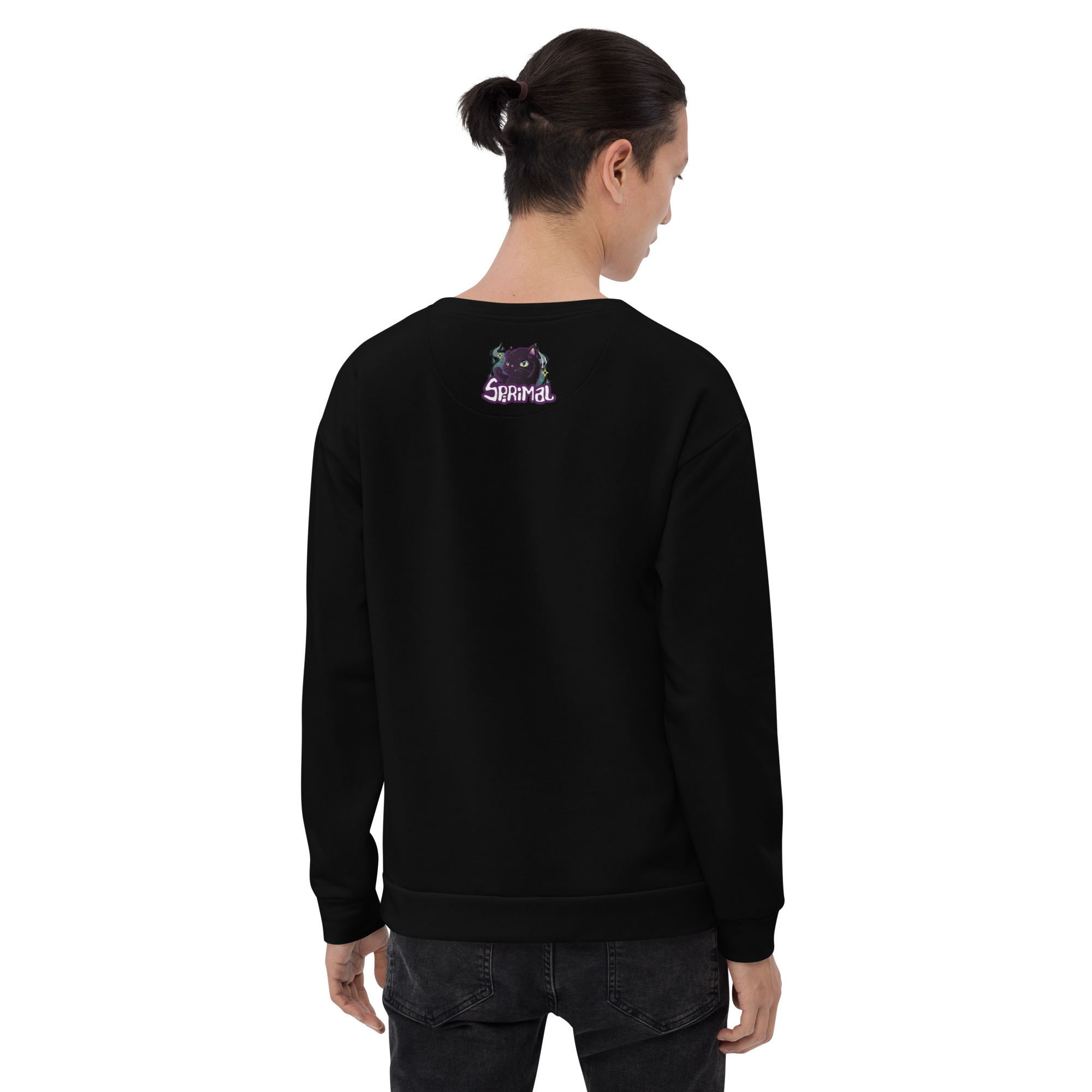 Black Cat Sweatshirt - Image 6