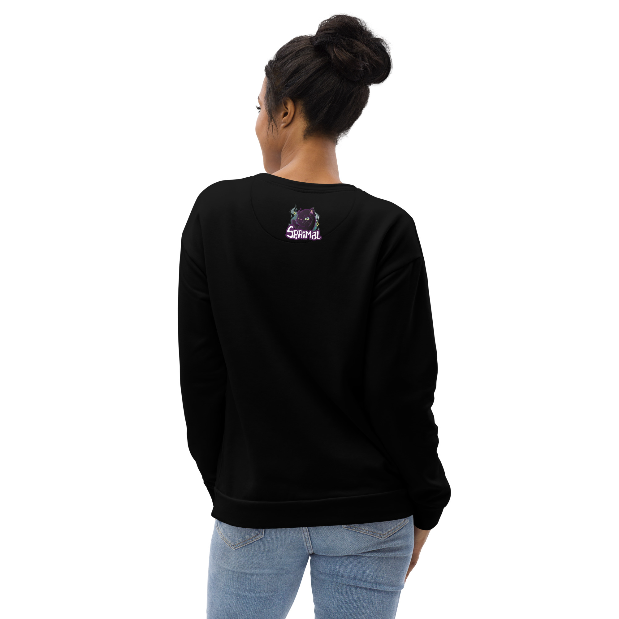 Black Cat Sweatshirt - Image 5