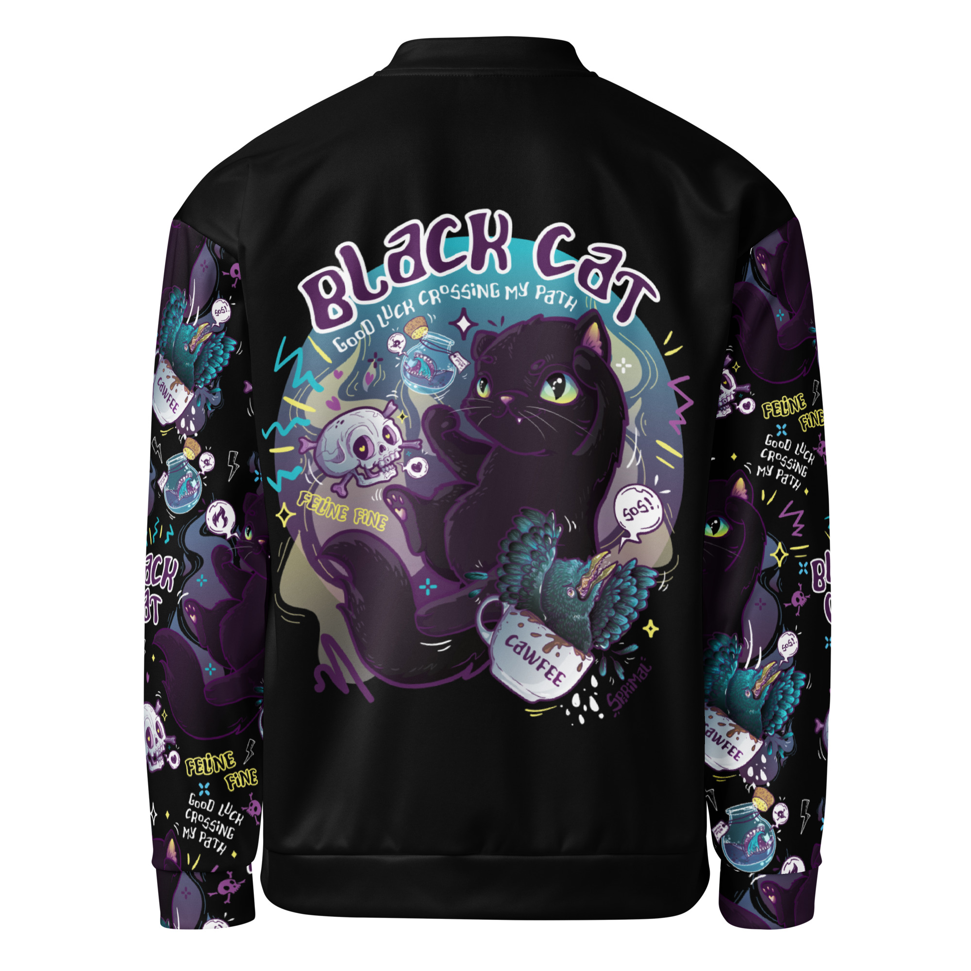 Black Cat Jacket - Image 9