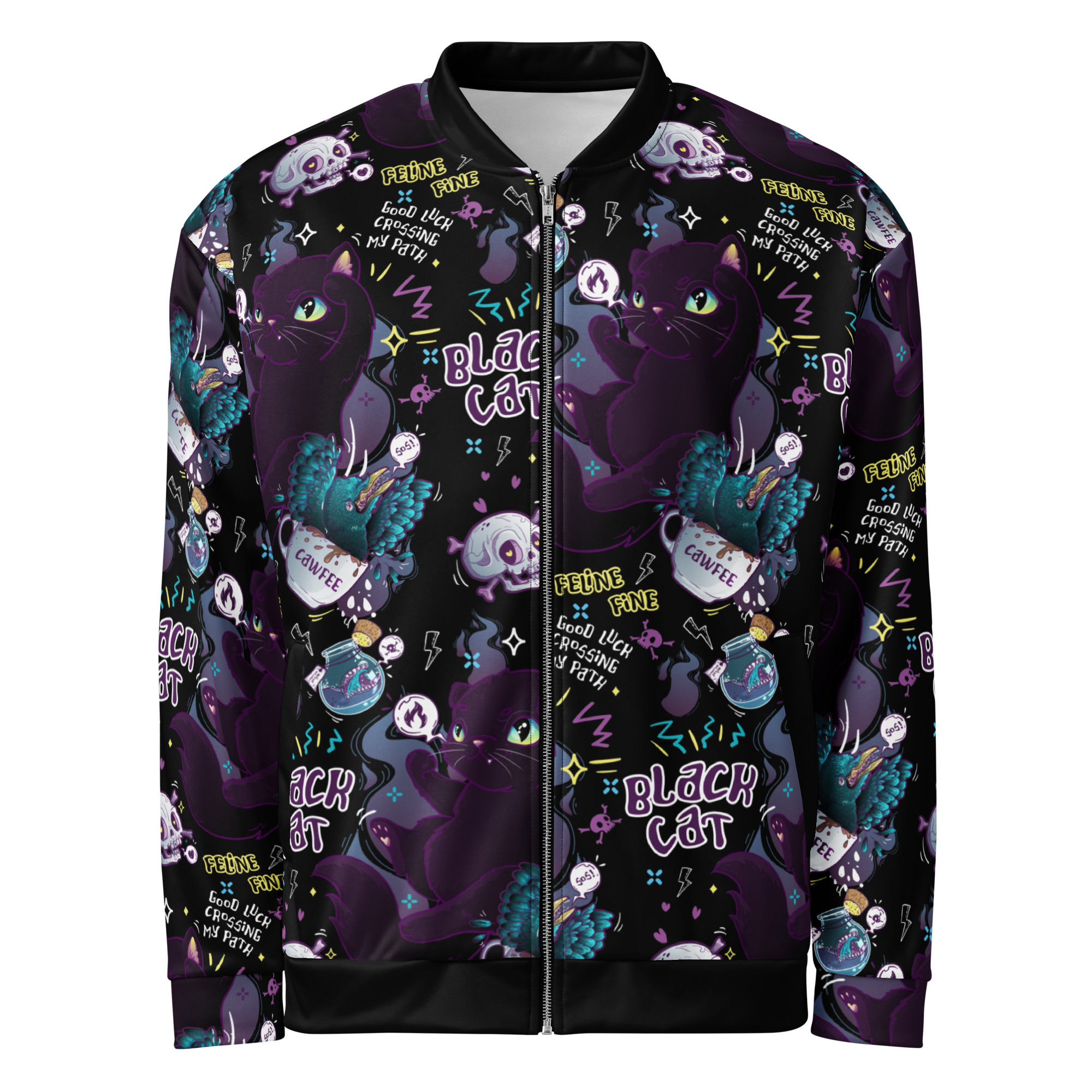 Black Cat Jacket - Image 10