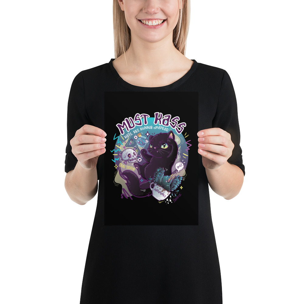 Black Cat Poster - Image 2
