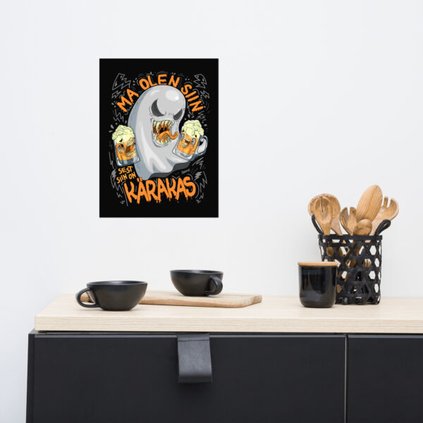 Beer Ghost Poster - Image 4