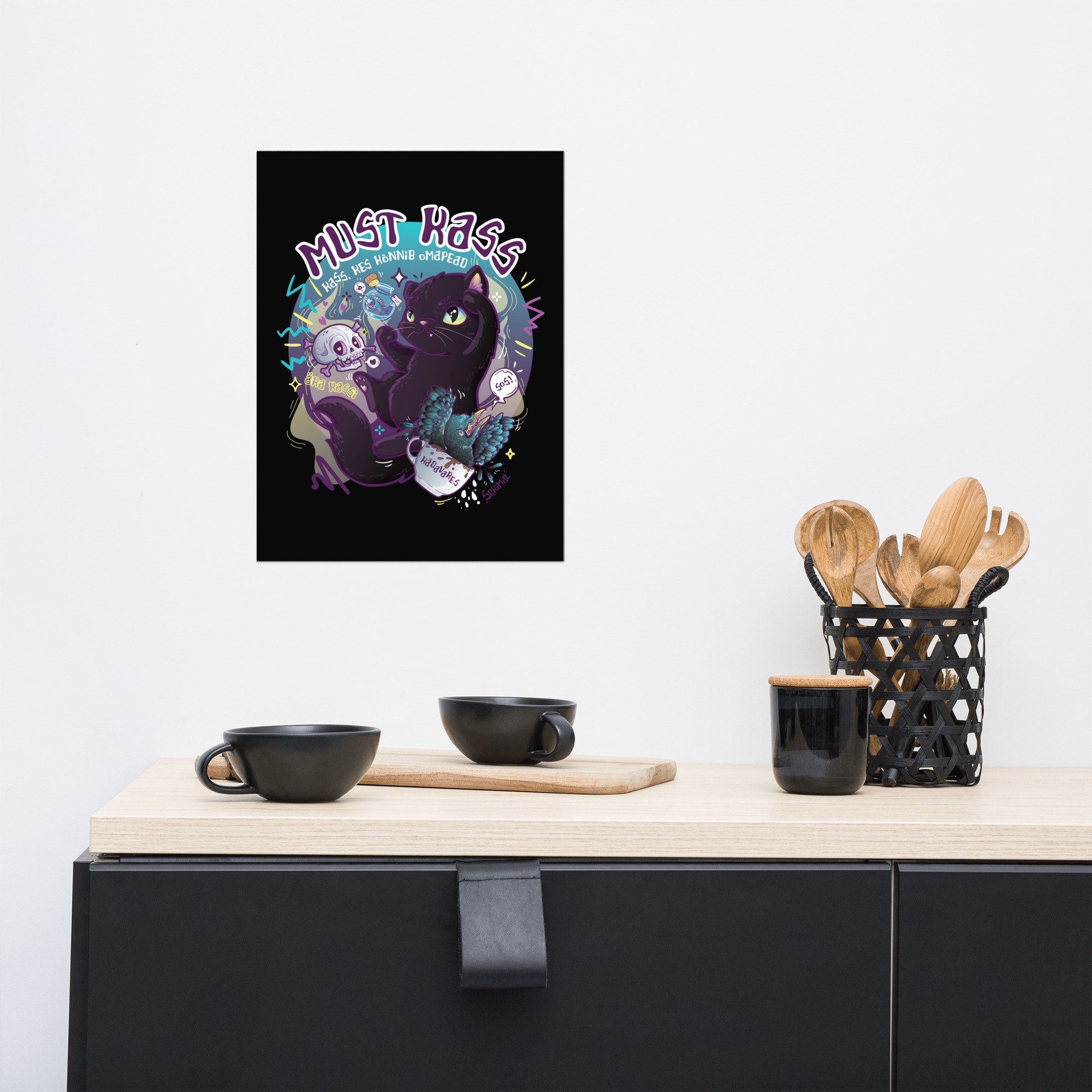 Black Cat Poster - Image 4
