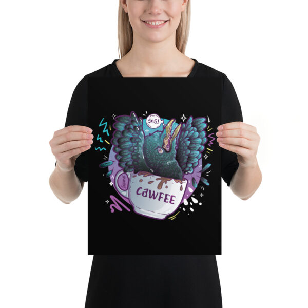 Crow in Distress Poster - Image 7
