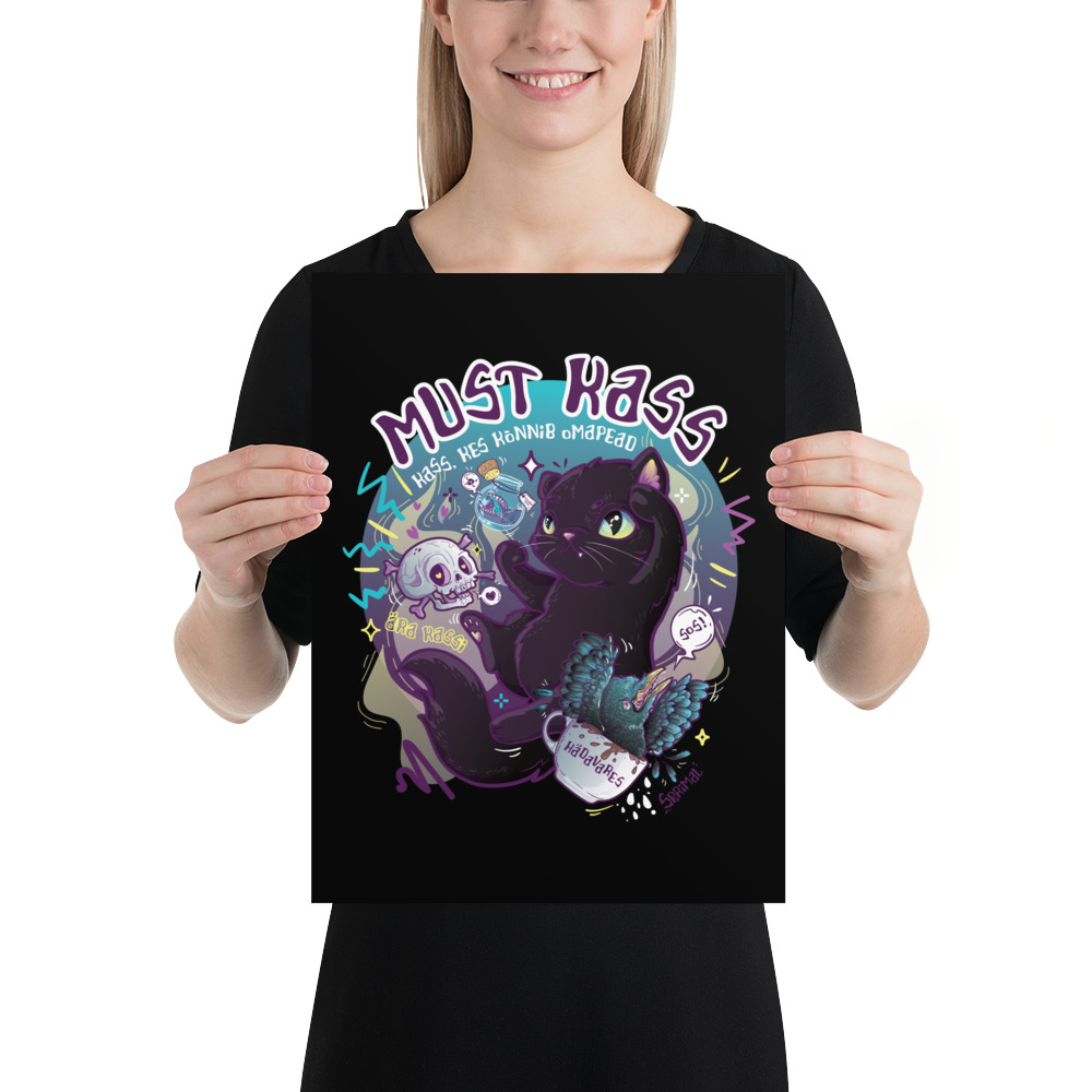 Black Cat Poster - Image 3