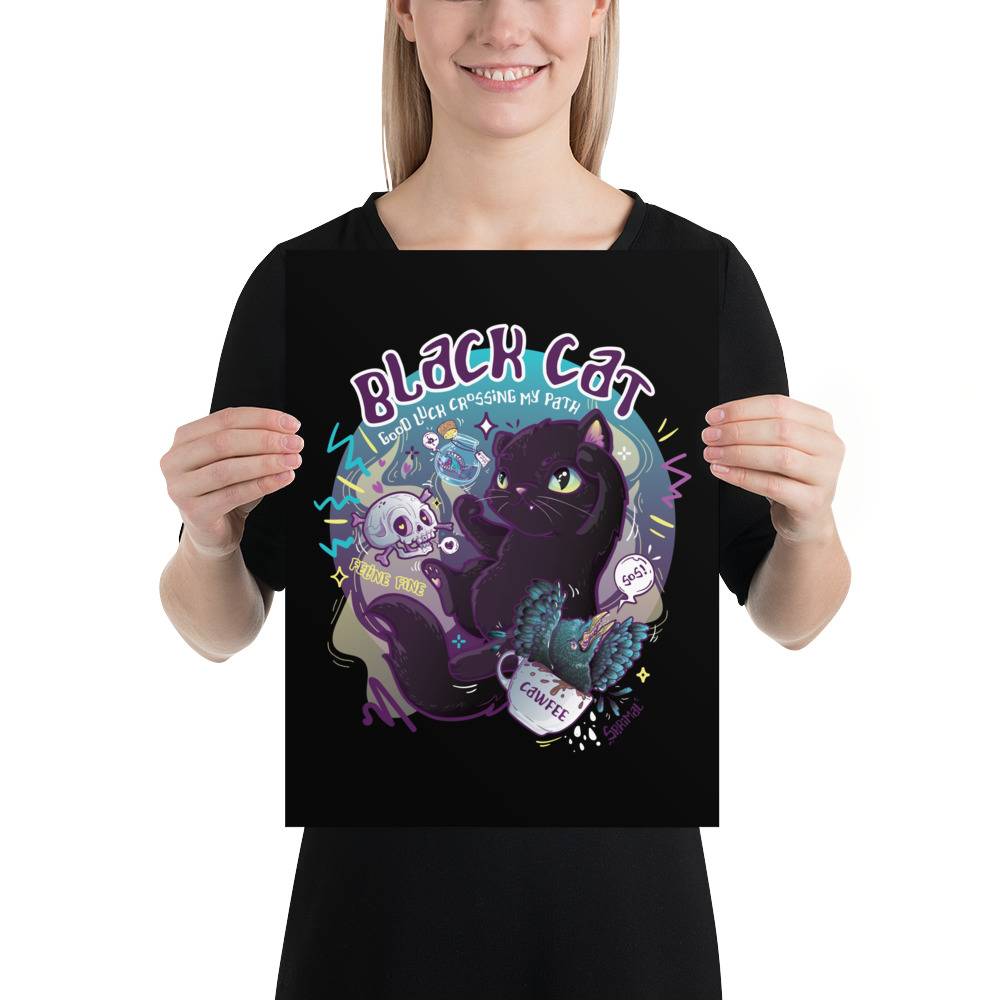 Black Cat Poster - Image 7