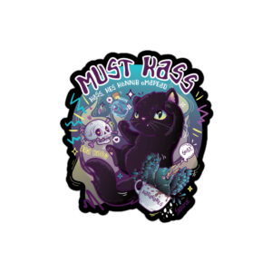Black Cat Sticker