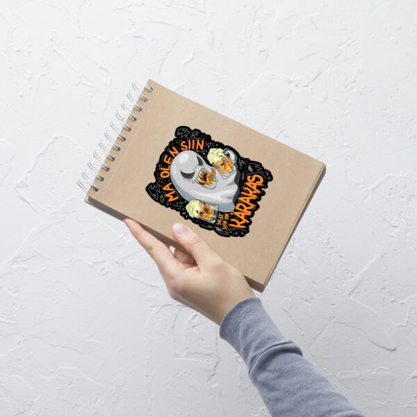 Beer Ghost Sticker - Image 4